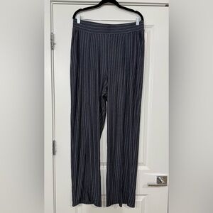 H&M Navy Pinstripe Trousers